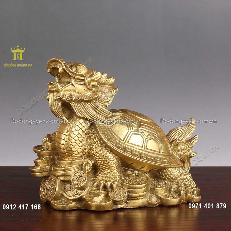 R&ugrave;a đầu rồng l&agrave; linh vật mang năng lượng rất tốt trong phong thủy